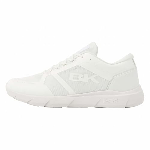 British Knights Herren Luxon Sneaker, Weiss/Weiss, 45 EU