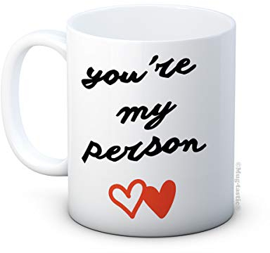 You're My Person - Grey's Anatomy - Haute qualité café thé Tasse