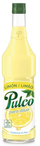 Pulco - Limón, Botella Vidrio 70 cl - [Pack de 3]