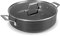 Lacor 48628 Tartera Con Tapa Aluminio Anodizado, 28 cm