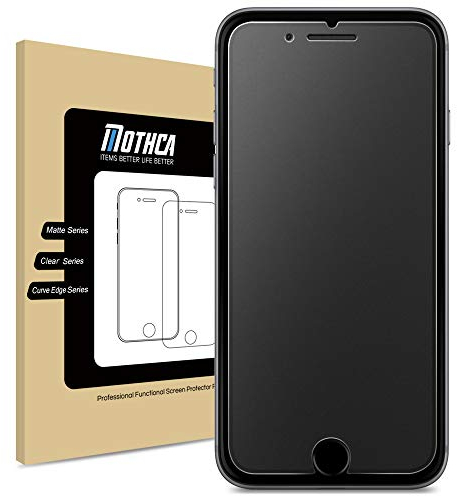Mothca Panzer Matt Glas für iphone SE (2022/2020) Matte Schutzfolie Screen Protector, Anti-Fingerabdruck,9H Glatt Wie Seide