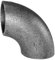Schweißbogen 90 Grad kurz 114,3 mm 4 DN 100 schwarz