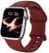 DigiHero Straps Compatible with Apple Watch Strap 38mm 40mm 41mm 42mm 44mm 45mm 46mm 49mm，Silicone Sport Replacement Strap Compatible with iWatch Series 10 9 8 7 6 5 4 SE Ultra Women Men Wine Red A