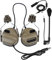 NC Microphones Antibruit Pour Version Casque, Ecouteurs Antibruit Pour Prise De Vue Electronique, Ecouteurs Tactiques Pour Activités Airsoft