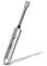 Eletorot Candle Lighter: Long Reach, Windproof, Electric, USB Rechargeable, Kitchen, BBQ, Camping, Safety, Modern Silver Plastic Metal Lighter