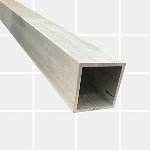 Aluminium Square Box Section Tube 13mm - 45mm Other Sizes and Lengths Available | 100mm - 1520mm (900mm, 1/2 x 16swg (12.7mm x 1.6mm))