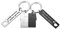 PiercingJak 2PCS Porte-clés Couple Maison Personnalisé Gravé Nouvelle Maison Nouveau Départ Je t'aime Cœur Pendentif Acier Inoxydable Cadeau Amour Amoureux Saint-Valentin Femme Homme-Argent+Noir
