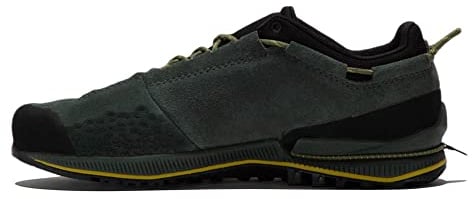 LA SPORTIVA M Tx2 Evo Leather Grau - Technischer funktioneller Herren Bergschuh, Größe EU 43.5 - Farbe Charcoal - Moss