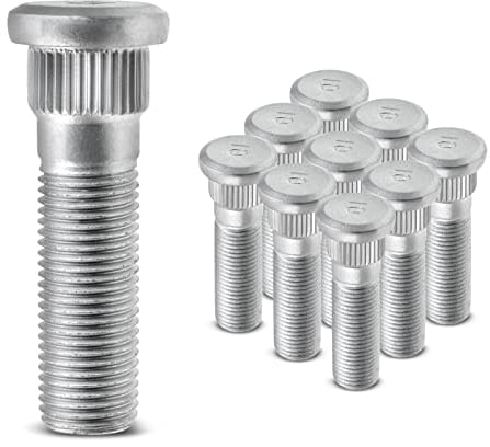 Frankberg 10 pernos de rueda delantero compatible con Elgrand NP300 Navara Pathfinder Forester Legacy Levorg Tribeca 1.6L-4.8L 1988-2021