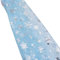 Cozylkx Tüll Stoff Schneeflocken Glitzer Tüll Material 150 Cm × 100 Cm Pailletten-mesh-stoff Für DIY Tutu Rock Hochzeitskleid Dekorationen,Baby blau