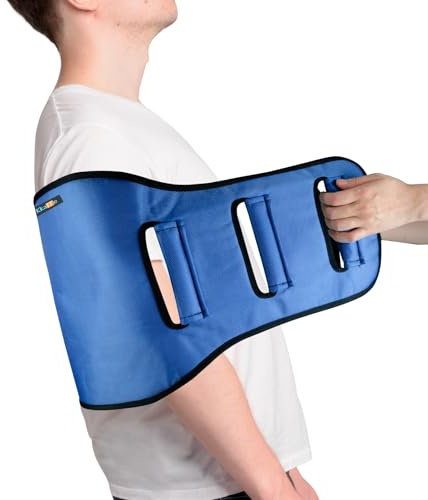 Transfer Sling, Padded Assist Gait Belt for Seniors, Lift Assist gait Belt | Heavy Duty Patient with Straps - Mobility Standing & Lifting Aid for Disabled, Injured, Safely Move from Bed & Wheelchair