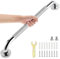 sunzone Barra de Agarre para Baño, 60cm Asidero para Baño y Ducha, SUS 304 Barra de Agarre Antideslizante para Ducha, Barra de Agarre Asistiva para Ancianos, Discapacitados,Barra de Agarre para Ducha