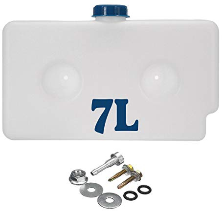 Fozriybefy Serbatoio carburante in plastica universale 7L serbatoio olio serbatoio aereo riscaldamento carro auto residenziale riscaldamento strumento