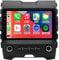 Für Ford Edge Radio-Upgrade 2015, 2016, 2017, 2018, 2019, 2020 SE SEL, LKW-Zubehör, Android-Stereo-Ersatz, 9 Zoll, 1280 x 720 Touchscreen, integriertes kabelloses Carplay, kabelgebundenes Android-Auto