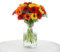 KENTIS - Bouquet di Fiori Veri - Gerbere e Lentisco - Mazzo di Fiori Freschi a Domicilio con Biglietto Personalizzabile Idea Regalo Compleanno