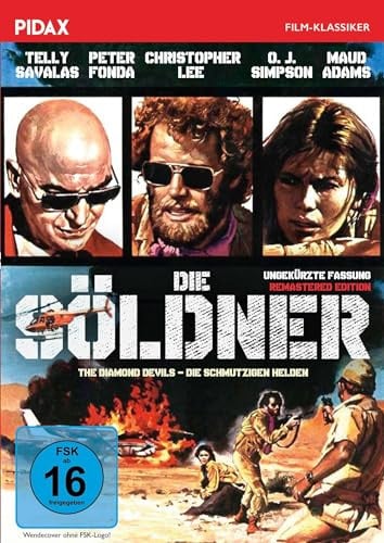 Die Söldner (The Diamond Devils - Die schmutzigen Helden) Edition / Abenteuerfilm mit absoluter Starbesetzung (Pidax Film-Klassiker)