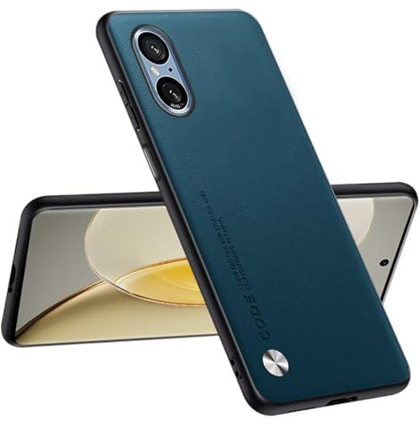 Topme Handyhülle Kompatibel mit Smartphone, Compatible with Sony Xperia 5 V (6.1) – Sicherer und Stilvoller Schutz - Saphir