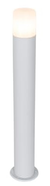 Qazqa Modern außen Pollerleuchte, Wegeleuchte, Pollerlampe für den Garten - Odense - Weiß, max. 15W, Geeignet für LED, 70cm, IP44