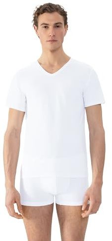 Mey Herren T-Shirt Baumwolle Serie Comfort Cotton | Körpernahe Passform, V-Neck, Kurzarm, Weicher Griff, Gr. 4-8