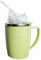 Becher für ältere Menschen, 350 ml Spill Proof für Erwachsene Sippy Cup mit Stroh, 3-in-1-Dysphagie-Tassen aus Edelstahl mit Griff, Erwachsenen-Trinkbecher für ältere Menschen mit behinderten Patient
