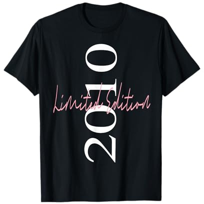 Limitierte Auflage 2010 Geburtstag 2010 Born 2010 Vintage T-Shirt