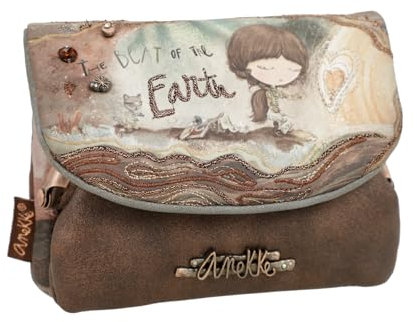 Anekke Münzgeldbörse mit Klappe, funktionales Design, Maße: 13/10/2 cm, Damen-Accessoires, versch, verschieden