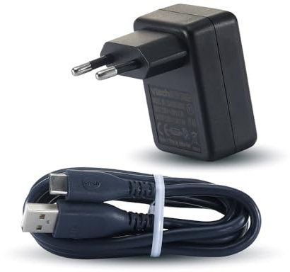 VTech - Adaptateur Secteur Officiel pour Jouets, Chargeur USB-C Compatible avec Storio Max 2.0, KidiMagic Galaxy Light, KidiCom Max 3.0, KidiCom Advance 3.0 et Kidi Audio Max - Prise Française