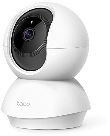 Tapo 2K(3MP) Cámara de vigilancia WiFi Interior 360° C21A, visión Nocturna, notificaciones en Tiempo Real, detección de Persona, Seguimiento de Movimiento, Control Remoto, Compatible con Alexa