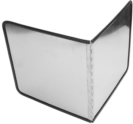 Faltbarer Herd Splatter Guard, Herd Fett Guard, 304 Edelstahl 2 -seitig -seitlich Nicht Stehend Ölofen Spritzschutz Küchenbacksplash -Beschützer (40x40x30cm / 15.7x15.7x11.8in)