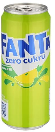 Fanta Zero Apfel-Lychee 24 x 330ml zuckerfreie Limonade inkl. 0,25€ Pfand pro Dose