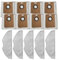 BlesConi Kit de accesorios para aspiradora Tapo RV30 MAX Plus RV20 MAX Plus Robot Cleaner - 5 almohadillas de fregona 8 bolsas de polvo