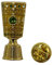 DFB-Pokal Pin - 3 cm Pin-Anstecker Metall und GRATIS Pin Pokalfinale 2025 Bielefeld - Stuttgart,eckig