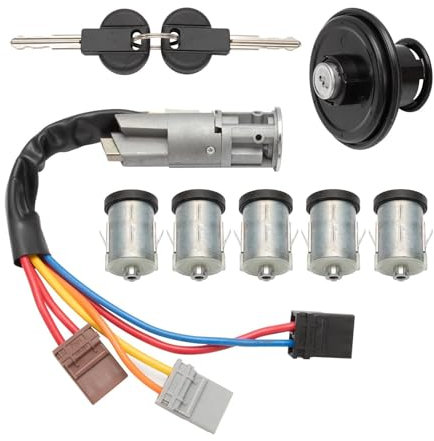 para Citroën Jumpy 1995, 1996, 1997-2006, Juego de cerraduras, Interruptor de Encendido, Cilindros de Cerradura de Puerta 4162F4, 4162L9, 4162S1, 4162-S1