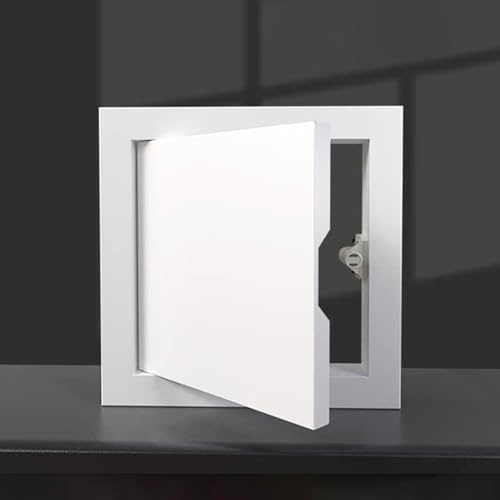 Genérico Panel de Acceso de Acero galvanizado Blanco para Puerta de Servicio, 150 x 150, 150 x 200, 200 x 200, 200 x 250, 300 x 300, 400 x 400, para Paneles de Yeso, Tapa de sifón (600 x 90