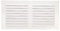 Amig - Rejilla Rectangular de Aluminio con Mosquitera - Rejillas de Ventilación para Salida de Aire - Ideal para Techo de Cocina y Baño - Medidas 150 X 300 MM - Color Blanco