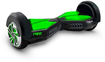 Itekk Hoverboard 8'' Neo con Bluetooth, Assicurazione AXA Tutela Famiglia inclusa, Verde Fluo