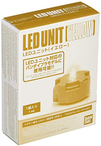 Bandai Model Kit- MG LED Unit Set, Yellow, 25825