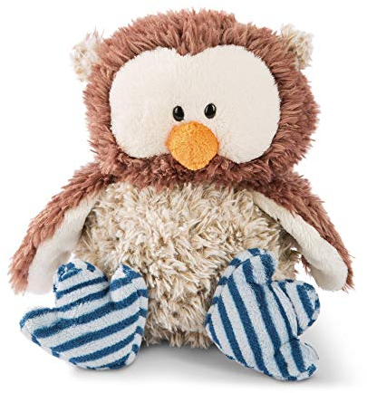 NICI Kuscheltier Eule Oscar mit drehbarem Kopf 25 cm – Eule Plüschtier für Mädchen, Jungen & Babys – Stofftier Eule zum Kuscheln, Spielen & Schlafen – Gemütliches Schmusetier ab 0 Monaten – 46091
