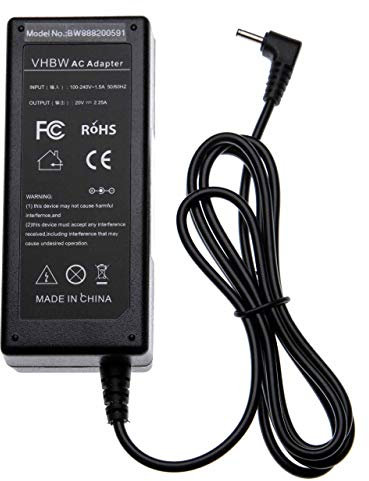 vhbw 110-220V Bloc d'alimentation Chargeur (20V, 2.25A) pour Netbook, Tablette, Pad Notebook, Ordinateurs Portables remplace Nokia AC-300
