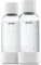 Mysoda Quick-Connect Ensemble de 2 Bouteilles d'eau de 0,5 l, réutilisables, en Plastique, sans BPA, Blanches