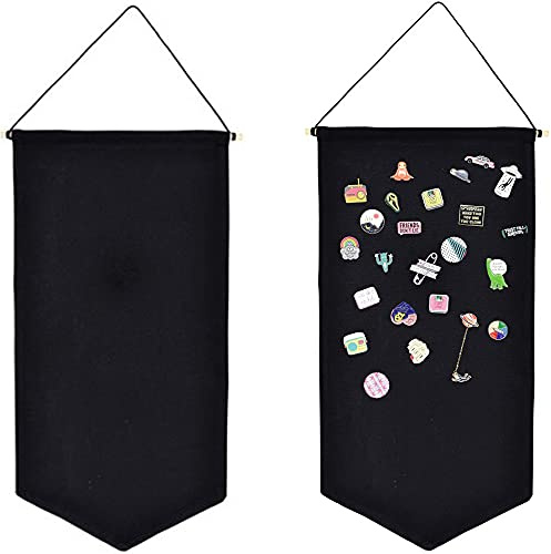 Blanko Baumwoll-Leinen-Banner, Emaille-Anstecknadel, Wand-Banner für Emaille, Reversabzeichen-Kollektion (A)