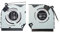 iHaospace Replacement Laptop CPU + GPU Cooling Fan for Acer Nitro 5 AN517-52 AN515-45 AN515-55 PH315-53 AN517-41 Cooler Fan