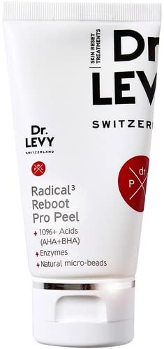 Dr. Levy Radical³ Reboot Pro Peel 50ml - Exfoliating Peel for Face, Neck, Hands - Vegan, Cruelty Free
