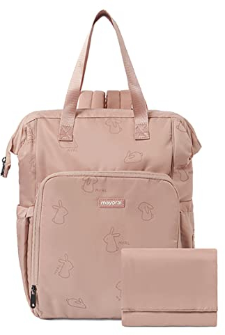 Mayoral Mochila y cambiador bebé Peonia Ref 19196 en 93 (Rosa)