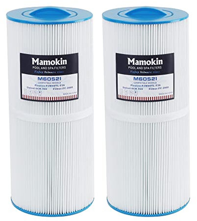 Mamokin Filtro spa 6CH-960 sostituisce i filtri Jacuzzi J-300 J-400, Unicel 6CH-960, Pleatco PJW60TL-F2S, Filbur FC-2800, 6540-476, 6540-383, filtro per vasca idromassaggio con manico chiuso (non