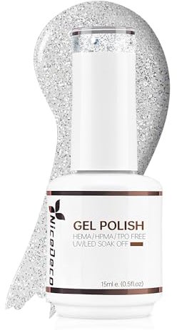Nicedeco Gel Nail Polish, 15ml UV/LED Soak-Off Gel Polish,Nail Art Manicure Pedicure, Salon & Home Use - Long Lasting & Easy to Apply 007