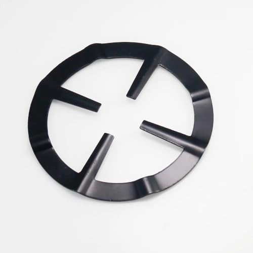 CIV Reduzierstück für Kochfelder aus Metall, Schwarz, 13,5 cm, ideal für Mokka und Kochgeschirr auf Gas- und Campingkochern