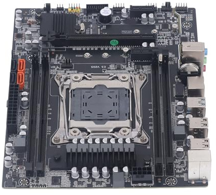 Diyeeni Computer-Motherboard LGA 2011-3 B85-Chipsatz-Serie – Unterstützt 128 GB Spitzenspeicher mit DDR4-Speichersteckplatz, SATA3.0 USB3.0, M.2-Erweiterung, Gigabit-LAN ​​– Ideal für E5