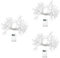 Alipis 3 Sets Mit 20 Glasfaser-Lichterketten Ästhetische Raumdekoration Weihnachtsbaum-Hängelicht -Lichter Tischdekoration Glühbirne Girlanden Lichterkette