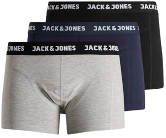 JACK & JONES 3er Pack Herren Unterhosen Shorts Boxershorts Trunks